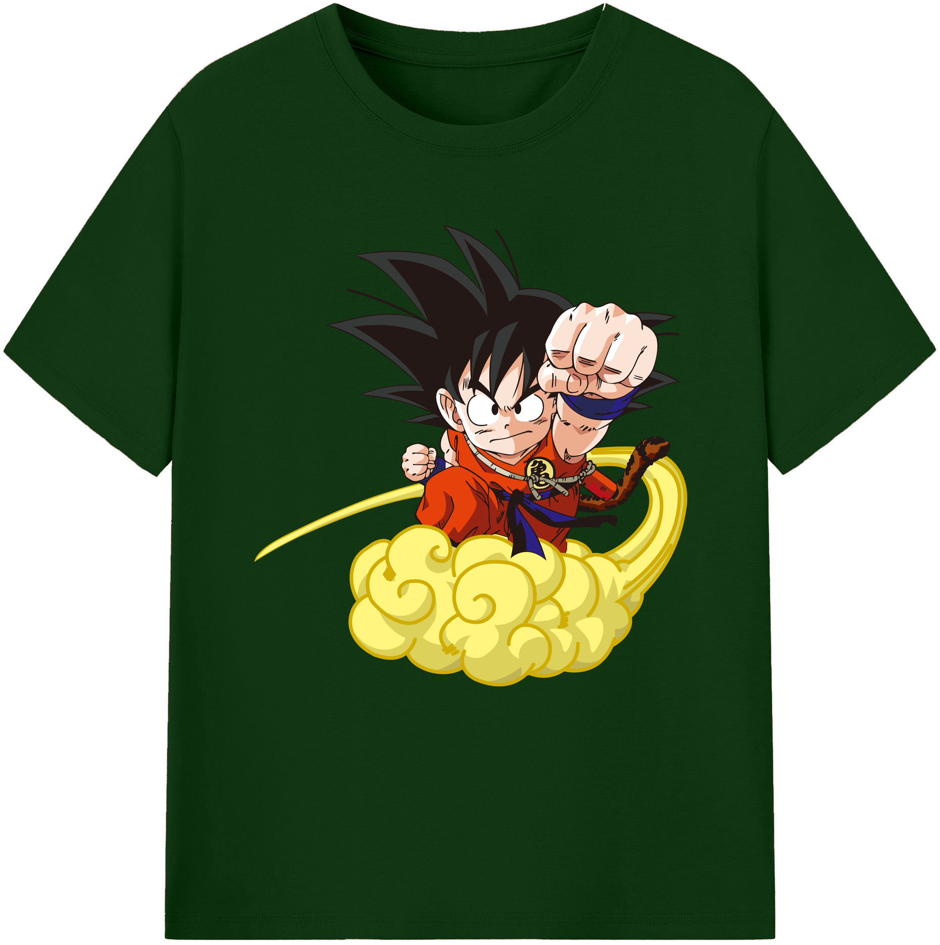 （画像用） ドラゴンボール 孫悟空（そん ごくう）Son Goku カカロット DRAGON BALL Kakarotto 綿100％半袖Tシャツ（フロントプリント）